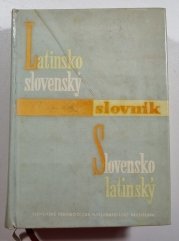 Latinsko-slovenský, slovensko-latinský slovník - 