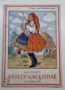 Kulíkův veselý kalendář na rok 1935