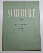 Franz Schubert Op. 142 - Impromptus - Klavír na 2 ruce