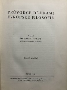 Průvodce dějinami evropské filosofie