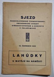 Sjezd československé živnostensko-obchodnické strany středostavovské a dorostu v Pelhřimově - 