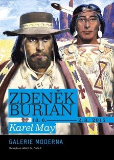 Zdeněk Burian - olej na plátně - Portrét  neznámého muže 1943