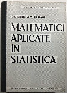 Matematici aplicate in statistica