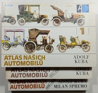 Atlas našich automobilů I.-III. 