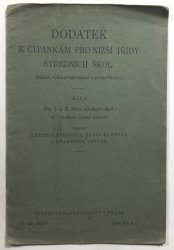 Dodatek k čítankám pro nižší třídy středních škol díl I. - 