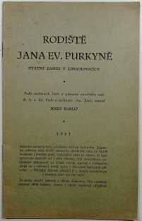 Rodiště Jana Ev. Purkyně - státní zámek v Libochovicích