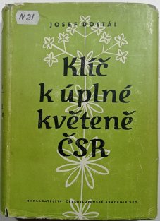 Klíč k úplné květeně ČSR