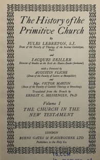 The History of the Primitive Church