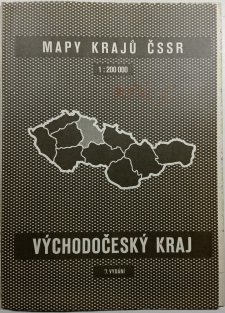 Mapy krajů ČSSR 1:200 000 - Východočeský kraj
