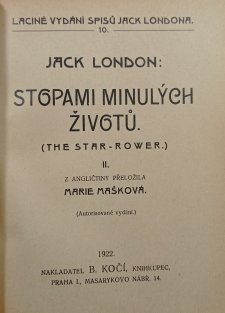 Stopami minulých životů I. - III.