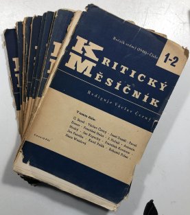 Kritický měsíčník 1-20/1946 (11 sešitů)