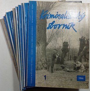 Kriminalistický sborník č.1-12 / 1966