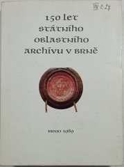 150 let státního oblastního archívu v Brně - 