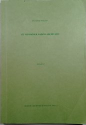 Zvláštní příloha - ze vzpomínek našich archivářů - 