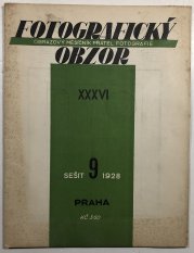 Fotografický obzor ročník 9/1928 - 
