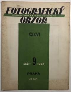 Fotografický obzor ročník 9/1928