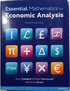 Essential Mathematics for Economic Analysis