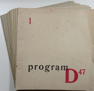 Program D 47 č.1.-10.