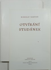 Otvírání studánek - 