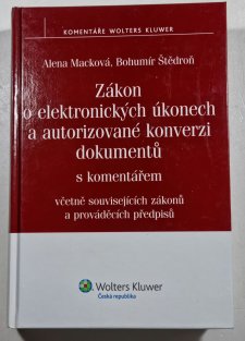 Zákon o elektrických úkonech a autorizované konverzi dokumentů
