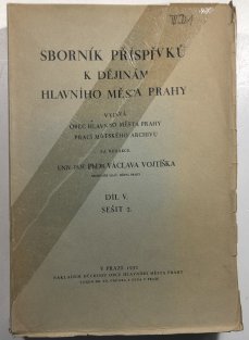 Sborník příspěvků k dějinám hlavního města Prahy V./2