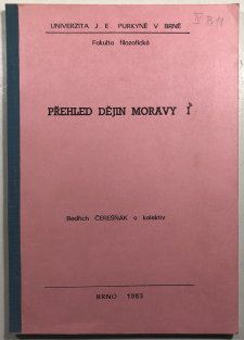 Přehled dějin Moravy I.
