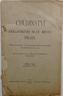 Chudinství královského hlav. města Prahy