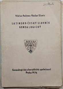 Latinsko - český slovník genealogický