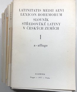 Slovník středověké latiny v českých zemích 1-15 (15 dílů)