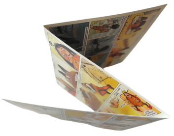 Gulliverova dobrodružství v Liliputu (leporelo)