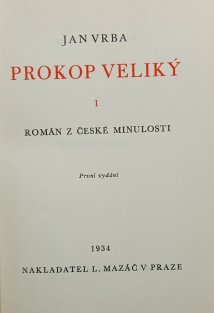 Prokop Veliký I.-II. díl