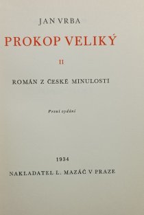 Prokop Veliký I.-II. díl