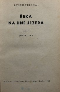 Řeka na dně jezera