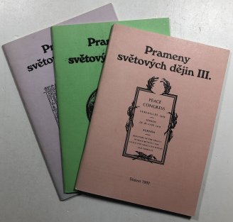 Prameny světových dějin I.+II.+ III.