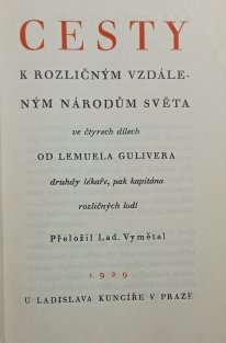 Guliverovy cesty - Cesty k rozličným vzdáleným národům světa