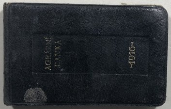 Zápisní kalendář 1916