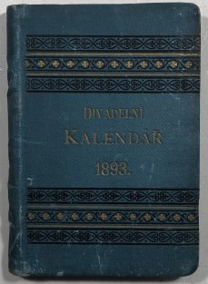 Divadelní kalendář 1893