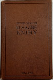 O sazbě knihy