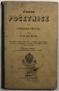 Čtvrtá početnice pro obecné školy