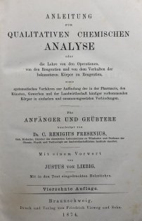 Anleitung zur Qualitativen Chemischen Analyse