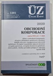 ÚZ 1381 - Obchodní korporace - 