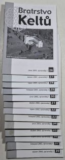 Bratrstvo Keltů - ročník VIII. / 2001, IX. / 2002, X. / 2003 + č. 39/2004 ( 13 svazků )