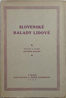 Slovenské balady lidové