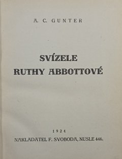 Svízele Ruthy Abbottové / Smrt poručíka Glahna