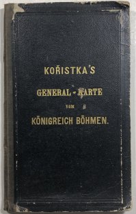 Kořistka ´s general- karte vom Königsreich Böhmen