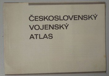 Československý vojenský atlas - mapa