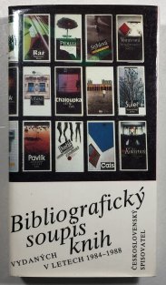 Bibliografický soupis knih vydaných v letech 1984-1988