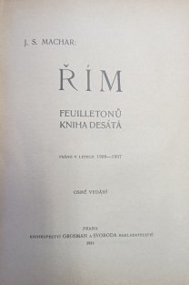 Česká šlechta / Řím