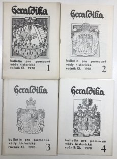 Heraldika ročník. XI. / 1978 č.1-4