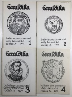 Heraldika ročník X. / 1977 č.1-4